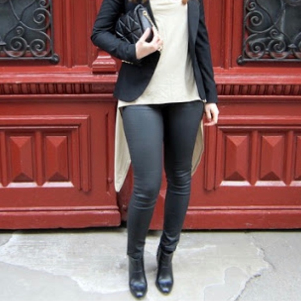 New legging ZARA color black size S/M stretch